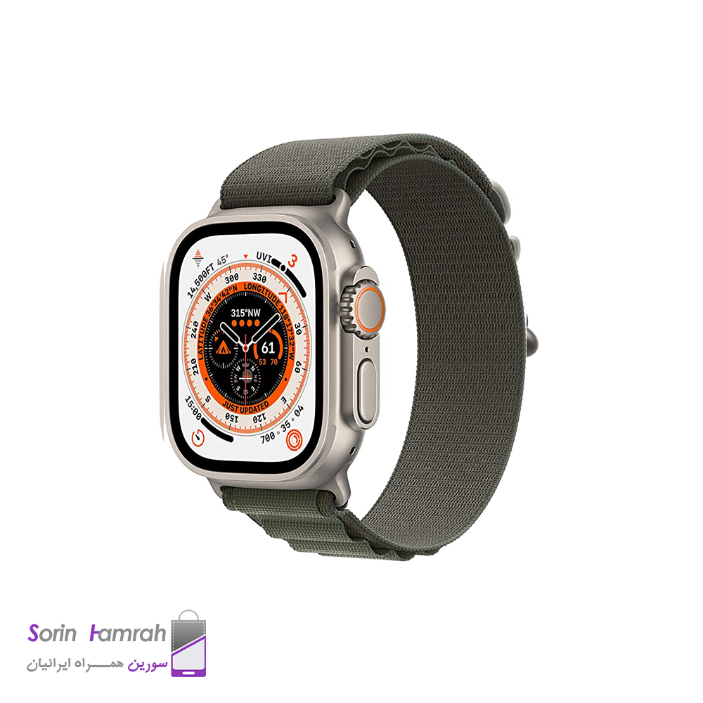اپل واچ اولترا 49mm بدنه تیتانیوم
